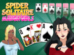 Spider Solitaire: Manga Girls