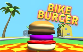 Burger on bike