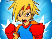 Image Boxing fighter shadow battle